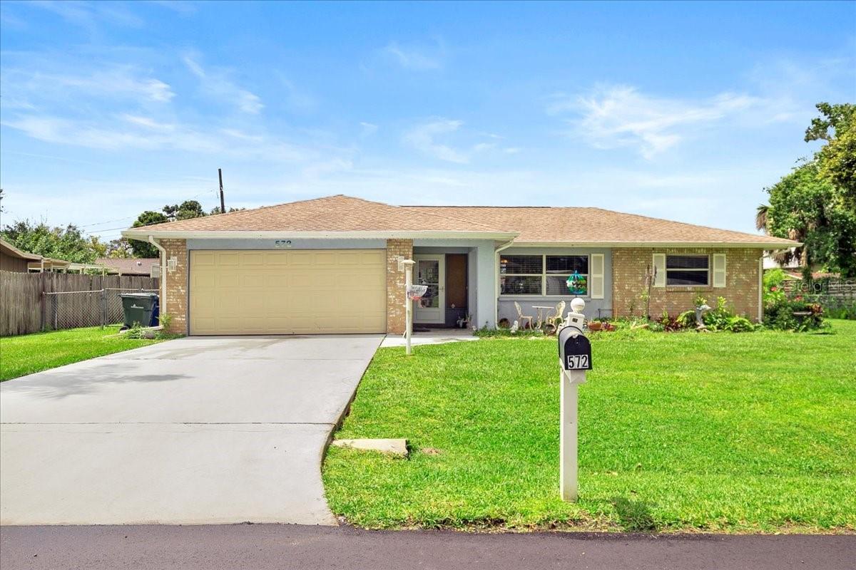 GREAT INVESTMENT OPPORTUNITY OR STARTER HOME! 15 MINUTES TO GULF BEACHES! 3 BEDROOM, 2 BATH, 2-CAR GARAGE POOL HOME IN QUIET SOUTH VENICE NEIGHBORHOOD! This split floor plan features 1,476 sf of living space with vinyl and tile flooring throughout. The galley kitchen offers light cabinetry, laminate countertops, stainless steel appliances, closet pantry, and breakfast bar that overlooks the dining and family room. The primary bedroom has views of the pool and lanai area. Near primary bedroom is primary bath. Guest bedrooms are generously sized and share a full guest bath. Third bedroom has a kitchenette with side entry and additional parking, perfect for renting the room. Or, you can convert back into regular bedroom without kitchenette. Step outside to large screened lanai with pool perfect for entertaining family and friends. True southern exposure so guest from the north can enjoy an abundance of Florida sunshine. Newer roof. Located near sandy beaches, beautiful parks, golfing, restaurants, shops, schools, hospitals, and entertainment. Enjoy biking, fishing, boating and strolling on the beach. Don’t miss this opportunity! Schedule your private showing today!
