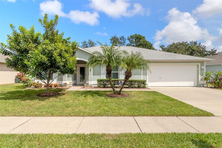 Don't miss out on the updated, well maintained, one owner home in the heart of New Smyrna Beach. This home is located in a small neighborhood community with NO HOA. This  spacious home has a new screened in pool with ozone system. Recent updates include, new bathroom vanities, countertops and recessed lighting. Kitchen cabinets and countertops were updated in 2017, along with new kitchen appliances, undercounter lighting and a pot filler. This home has a "bonus room" currently used as a formal dining room, but the options are endless, with double doors, it could be an office, den or another bedroom. All the big ticket items are checked: roof replaced in 2017 with a 50 yr transferable warranty, A/C replaced 2022, HWH replaced Sept 2023, not to mention the new 2023 screened in pool. Be sure to walkthrough the new hurricane rated sliding glass doors that bring the outdoors in. Enjoy the outdoor space around the pool, because there is plenty! You will also notice plantation shutters throughout the home as well as tile floors. The owner's thought of everything, including adding insulation in the ceiling on the back porch and garage area, reducing electric bills. Furniture is negotiable. ;Water: City