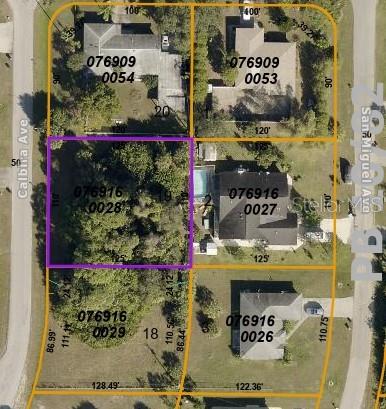 This residential lot sits in a quiet neighborhood located in the young and growing North Port, one of the most popular locations to live. Not in a Flood Zone. No deed restrictions or HOA fees. Excellent location, peaceful neighborhood, minutes from I-75 & Tamiami Trail! Convenient to Florida’s best beaches, golfing, public boat ramps, marinas, shopping, physicians, water park, Atlanta Braves Spring Training Stadium, Historic Riverfront Downtown Punta Gorda & Fishermen’s Village, and a short drive to Sanibel, Venice, Fort Myers, and Boca Grande, etc. All information deemed reliable, but not guaranteed; buyer to confirm all. Adjacent lot available, MLS# C7478676.