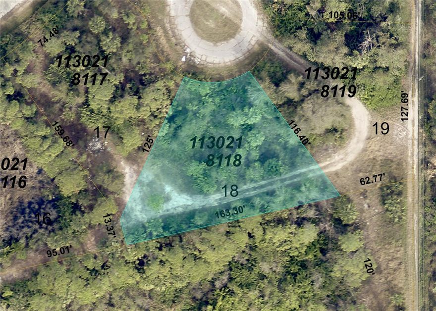 NORTH PORT - An excellent price for an oversized (10,925 sq. ft.) CUL-DE-SAC lot (.25 acres)  in a rural area of North Port, in a non-Deed Restricted area.  Great future investment in a growing area.