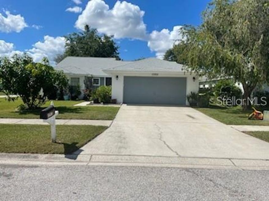 Life is great at Summerfield. This home is situated on a large corner lot with lots of room to play. Great curb appeal. The homes exterior was recently painted , tile floors throughout, Roof 2015, A/C 2017 and Water Heater 2020. Large screened in patio for outdoor living. This home is ready for a new family. Summerfield Community Center is equipped with 2 pools, workout facilities, in door basket ball court, volleyball court, dog park, and a play ground. Summerfield Crossings Golf Club offers a fun Scottish links style course with lush surroundings. COME HOME AND PLAY.