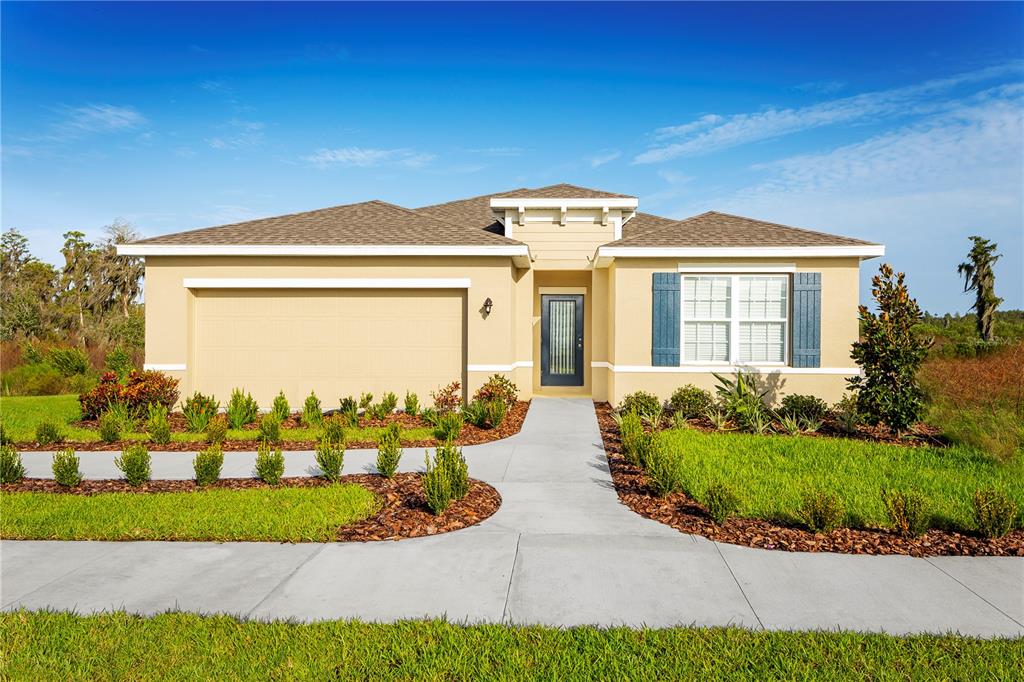 Creekside offers beautiful home sites with NO REAR NEIGHBORS and NO CDD, featuring wooded and water views only 4 miles from Lake Nona. You are an easy drive to the Orlando International Airport, downtown Orlando, and the attractions. Our open floorplans are modern and energy efficient while customizable to meet your needs. Imagine coming home on Friday from a long work week knowing you don’t have to go anywhere for your recreation. The family can play in the community pool and you can relax reading a book. The resort-style amenities means you get to relax. Someone else will clean the pool too. Creekside offers beautiful homesites, featuring wooded and creek views only 4 miles from Lake Nona and quick access to 417. Enjoying the best that Central Florida has to offer is easy at Creekside. Enjoy the convenience of access to major highways, downtown Orlando, the Orlando International Airport and the attractions. You will be living in one of the fastest growing employment areas which are the Lake Nona Medical Center, Orlando International Airport, and the US Tennis Association National Campus, located right around the corner. Lake Nona Town Center will provide an impressive collection of more than 1 million square feet of high-end shops, from department stores and large-scale retail to trendy fashion boutiques. Located in the southern region of Lake Nona, the open-air center will also include restaurants and hotels, plus a variety of entertainment options. This amazing new attraction is located just a 11 minutes from Creekside!The Hadley Bay floorplan is a spacious open main floor concept weigh in at 2748 sf heated and 3275 square feet under roof, 5 bedrooms, 3 baths, and flex room. The foyer is connected to the flex room. From here you will walk into to an open concept design connecting the great room, dinette and kitchen. Off the kitchen is a first-floor bedroom with full bath. The stairs to the second floor open up to 4th bedroom with an adjacent laundry room. No more running up and down stairs to do laundry! The Owner's suite includes an ensuite bath and walk-in closet. Enjoy a 2-car garage for parking. All Ryan Homes now include WIFI-enabled garage opener and NEST smart thermostat. **Closing cost assistance is available with use of Builder’s affiliated lender**. DISCLAIMER: Prices, financing, promotion, and offers subject to change without notice. Offer valid on new sales only. See Community Sales and Marketing Representative for details. Promotions cannot be combined with any other offer. All uploaded photos are stock photos of this floor plan. Actual home may differ from photos.