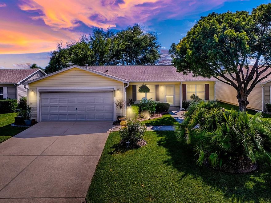 Charming Split Plan Home Near Mulberry Grove---BOND PAID!!
Welcome to The Abilene — a beautifully maintained two-bedroom, two-bath split plan
home that combines comfort, convenience, and Florida charm. From the moment you
arrive, you’ll be greeted by lush, colorful landscaping leading to a lovely leaded-glass
front door that sets the tone for the charm inside.
Step into a bright, open living space featuring luxury vinyl plank and tile flooring
throughout—no carpet for easy care and style. The spacious layout offers privacy with
bedrooms on opposite sides of the home, perfect for guests or a peaceful owner’s
retreat.  The kitchen features upgraded stainless appliances, a Farm sink and tile backsplash, with beautiful wood cabinets.
Enjoy year-round comfort in the enclosed, air-conditioned Florida room—an inviting
space ideal for relaxing, reading, or entertaining. Step outside to the expansive 15' x
27' birdcage patio, surrounded by beautiful plantings that provide both privacy and a
touch of nature.
Located just minutes from Mulberry Grove Shopping Center, you’ll have groceries,
doctors, the VA hospital, pools, and recreation centers all close by. This home truly
offers the best of Florida living—relaxed, welcoming, and wonderfully convenient.  Don't miss the chance to make it yours today!!