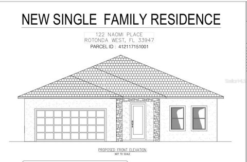 Photo of 122 Naomi Pl, Rotonda West, FL 33947 (MLS # S5146824)