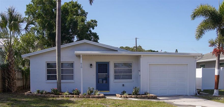 Welcome to this beautifully fully remodeled home in the heart of St. Petersburg! Every major system and finish has been thoughtfully updated, offering peace of mind and modern comfort for today’s buyer.

This home features all new electrical wiring throughout, including a new circuit breaker panel, outlets, switches, and ceiling lighting. Enjoy worry-free living with brand-new plumbing from the house to the meter, updated interior piping, and all new fixtures including sinks, faucets, tub, garbage disposal, and water heater.

Stay comfortable year-round with a completely new HVAC system, including new ductwork and thermostat. Inside, you’ll find all new interior and closet doors, fresh interior and exterior paint, upgraded high-quality baseboards throughout, and new flooring that ties everything together with a clean, modern finish.

The kitchen has been fully upgraded with quality cabinetry, a functional peninsula layout, and a full suite of upgraded GE appliances (microwave, refrigerator, convection oven, and dishwasher), all backed by a 12-month warranty—far beyond standard builder-grade packages.

Additional highlights include:
• Updated bathroom with new tile finishes
• Spacious laundry room
• Oversized primary closet with potential to convert into a second bathroom

Step outside to a large backyard with alley access, ideal for storing a boat, trailer, or recreational vehicle (privacy fence or gate required per city guidelines). The property benefits from fencing on two sides by neighboring properties.

This move-in ready home offers the perfect blend of quality, comfort, and convenience—don’t miss your chance to own a fully upgraded property in a desirable area. Ideally located in a quiet neighborhood with close proximity to downtown St. Petersburg and quick access to Interstate 275, you’ll enjoy the best of both peaceful living and everyday accessibility.