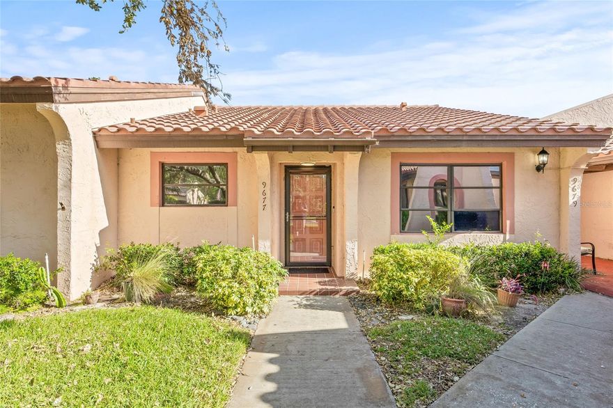 Welcome to this contemporary 2-bedroom, 2-bathroom villa in beautiful Seminole, FL! Fully furnished! Perfectly blending modern elegance and convenience, this fully furnished home offers a sleek design with stylish finishes throughout. Enjoy covered parking for ease and a range of fantastic community amenities, including a refreshing pool and tennis court, just steps from your door. Located a mere 10 minutes from stunning beaches, you can savor coastal living without sacrificing peace of mind—this villa withstood the last two hurricanes without any damage. Your ideal Florida retreat awaits!