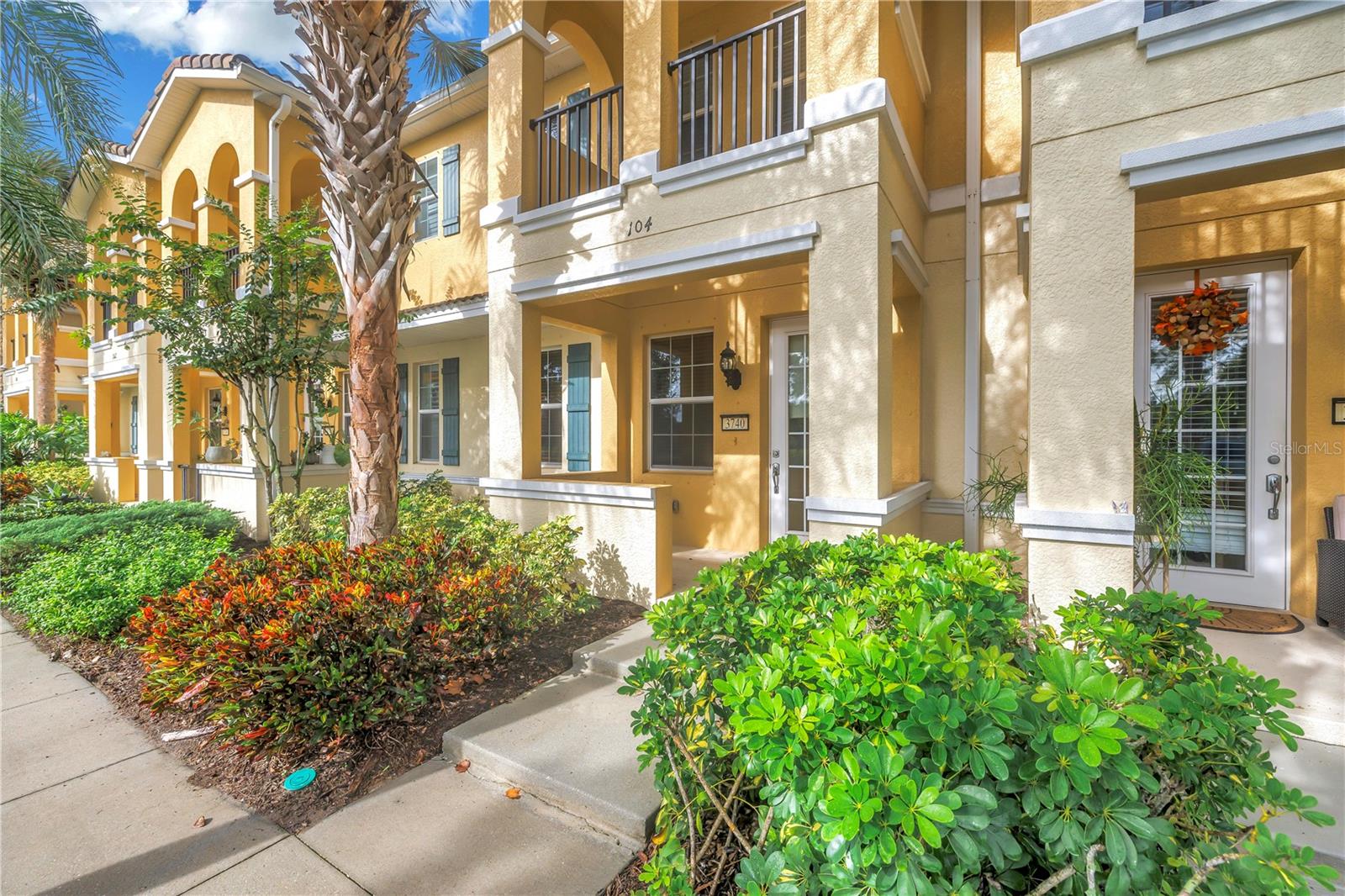 One or more photo(s) has been virtually staged. Welcome to The Townhomes at San Michelle nestled in a picturesque community defined by lush landscape and stress-free living. This SPACIOUS 1661 sq ft 3-bedroom, 2.5-bathroom home is perfectly designed for both comfort and accessibility at an EXCEPTIONAL VALUE! Step inside to a welcoming entryway that opens into a bright open floor plan with natural light and freshly painted throughout. The living and dining areas flow seamlessly into the kitchen making it ideal for entertaining family and friends. The kitchen boasts abundant cabinetry, a large pantry, and an oversized walk-in storage space—a true chef’s delight. Just off the kitchen there is a large designated laundry room and half bathroom for convenience. The upstairs has an oversized primary suite with a Large Walk-In closet and an ensuite bathroom with dual sinks and a large glass enclosed stand up shower. Desirable split floor plan with the primary suite privately located on one side and guest rooms on the opposite side for added comfort and privacy. Both Guest bedrooms have walk- in closets each thoughtfully designed and Guest Bathroom Conveniently located to serve the additional bedrooms. Start your mornings on the Covered Front Porch, where you can enjoy breathtaking Sunrises and amazing lake views sipping your morning coffee. Attached Rear Facing One-Car Garage Providing direct access to the home along with parking pad for Two addition vehicles. Resort-Style Community Amenities San Michele is renowned for its vibrant community and extensive amenities, including Heated Swimming Pool perfect for year-round enjoyment, Illuminated Tennis and Pickleball Courts that are Ideal for evening matches, Scenic Walking Paths, Grilling Area and Gazebo just Perfect for social gatherings. You’re just minutes from Shopping, Restaurants, the Airport and 15 minutes to beautiful Sugary Sandy Beaches. SCHEDULE YOUR PRIVATE SHOWING TODAY!