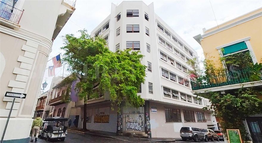 Unique Opportunity on 201 Tetuan Street, Old San Juan!

Located directly across from the iconic Banco Popular and just steps from the vibrant Old San Juan waterfront, this impressive property, spanning 32,900 sqft over 8 floors, offers endless possibilities. Currently, 26 apartments are being built for sale, along with 2 commercial spaces. Featuring an elevator that connects all levels and ocean views, this historic building, once the headquarters of Chase Manhattan Bank, is ideal for conversion into condominiums, a boutique hotel, or a mixed-use development.

In one of the most sought-after areas in the Caribbean, surrounded by cobblestone streets, recreational plazas, and Caribbean fusion restaurants, this is the perfect opportunity to invest in the heart of Old San Juan. Don’t miss out on this property, rich in history and full of potential!