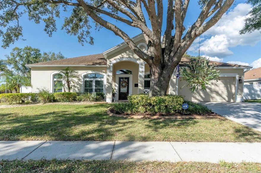 Welcome Home! From the moment you enter this exceptionally maintained Suarez built home you will feel the care bestowed upon this home by the original owners. Upon entering, you will be greeted by an expansive foyer. To the left you will find the sizable living room; to the right the den/television room. Both rooms are open and airy; thanks to the 20’ ceilings! Venturing into the home you will find the family room and eat-in kitchen. The large kitchen has stainless appliances and not one, but two large pantries!! The spacious dining area overlooks the family room. Both rooms boast views of the gorgeous pool area and back yard! The home is a 4 bedroom, 3 bath, 3-way bedroom split. Talk about privacy!! The first bedroom and bathroom is down the hall from the living room. (Perfect in-law suite!) The owner suite is off the family room. Large and airy, the bedroom is tranquil and the recently renovated bathroom is perfection. The large walk-in custom closet is the icing on this owner suite! The pool bath and remaining bedrooms are off the eat-in kitchen. Both bedrooms are sizable. One bedroom is currently set up as a home office. The back yard is perfection! Large 3’x5’x3’ pool is perfect for those volleyball games! The spa is perfect for after those volleyball games! The outdoor kitchen will be used for those many family gatherings which are sure to occur. The remaining yard is large enough for soccer games! Can’t forget the beautiful shed! The shed is 8x16 with an 8x16 porch!  Sliding barn doors, large front porch, and ample space for tools are just some of the unique features. Additional points of interest, windows all replaced in 2017; tankless water heater installed in 2018; Air conditioning installed in 2015 with additional returns added; roof was replaced in 2014 with a 50 year shingle guarantee. This beauty, located on a Cul de Sac, will not last! Please give me a call to set up a viewing! You will not be disappointed!