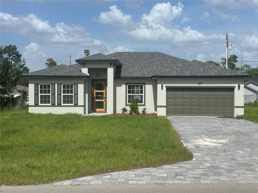 Modern New Construction Home for Rent in Prime Ocala Location

Welcome to this beautiful new construction home located in a desirable area of Ocala, offering the perfect combination of comfort, space, and modern design. Ideally situated near a main road and close to well-regarded schools, this property provides convenient access to shopping, dining, and everyday essentials, making it an excellent choice for tenants seeking both accessibility and a great neighborhood.

This thoughtfully designed home features a bright and airy open floor plan that seamlessly connects the main living spaces. The spacious living room and dining area provide an inviting atmosphere filled with natural light, creating the perfect setting for relaxing at home or hosting family and friends.

The kitchen stands out as a stylish and functional centerpiece of the home, complete with solid wood cabinets, elegant stone countertops, and modern appliances included. Whether preparing everyday meals or entertaining guests, this kitchen offers both beauty and practicality.

The home offers four comfortable bedrooms designed to meet a variety of needs. The primary suite serves as a private retreat and features a generous walk-in closet along with a full en-suite bathroom. The three additional bedrooms are well-sized and include built-in closets, providing ample storage and flexibility for family members, guests, or a home office.

With two full bathrooms, the home ensures convenience and comfort for everyone. Additional features include a two-car attached garage, providing secure parking and extra storage space.

If you are looking for a brand-new rental home in a great Ocala location with modern finishes and spacious living areas, this property is an exceptional opportunity. Schedule a showing today and experience everything this new construction home has to provide.