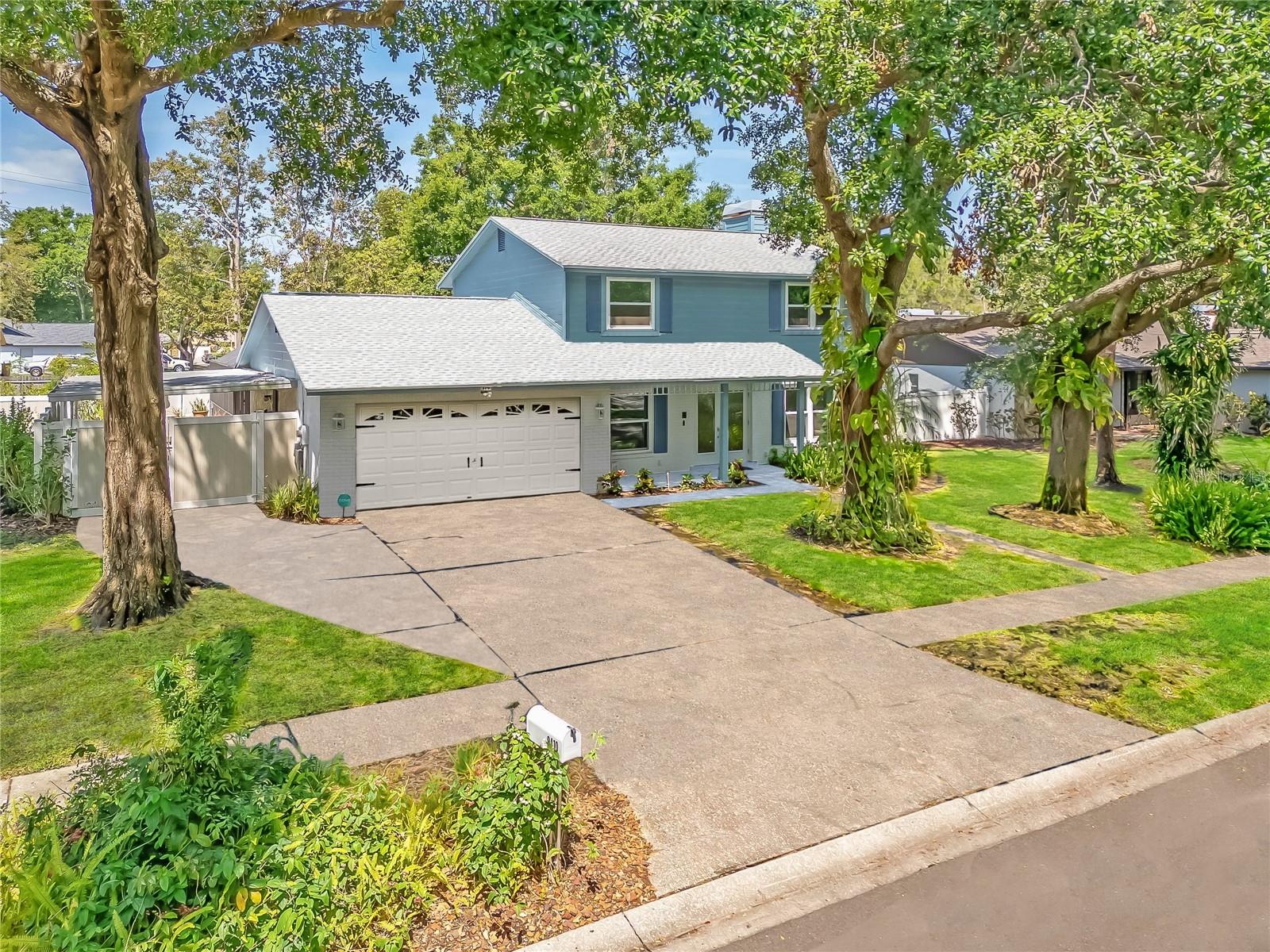 One or more photo(s) has been virtually staged. Now available FOR RENT: A beautifully updated 3-bedroom, 2.5-bathroom heated POOL HOME in the peaceful, tree-lined River Run neighborhood of Temple Terrace. Built in 1984, this charming property combines timeless design with modern upgrades for a truly elevated living experience. Located in Flood Zone X and nestled on a lush, fully fenced .20-acre lot with no rear neighbors, it offers both privacy and peace of mind.
Step inside to find a spacious living room with tranquil views of the custom-designed pool and cascading rock waterfall. The fully screened pool enclosure was renovated in 2024, featuring resurfacing, a 42,000 BTU heater, updated electrical, a new motor and pump, and brand-new screening—perfect for relaxing or entertaining in your own private oasis.
The remodeled kitchen features stainless-steel smart appliances, granite countertops, soft-close cabinetry, recessed LED lighting, and generous storage space. The laundry room is equally impressive, offering ample counter space and functionality. A formal dining room welcomes natural light and views of the neighborhood’s mature landscaping, creating a warm and inviting setting for gatherings.
Recent updates include a new roof installed in 2023 (under warranty), double-pane Energy Star windows and doors added in 2024, and updated ceilings with popcorn texture removed. Designer light fixtures and ceiling fans enhance each room, adding to the home’s fresh and modern aesthetic.
With 1,836 heated square feet and more than 3,200 total square feet, the layout offers an ideal balance of openness and coziness. The home also includes a two-car garage, a powered outdoor shed, and a gated carport tucked behind double gates—perfect for storing a boat, trailer, or extra vehicles. A deep well irrigation system helps keep the landscaping lush while reducing water costs, and the fully enclosed vinyl fencing provides extra security and seclusion.
Located in a well-established neighborhood known for its natural beauty and strong sense of community, this home offers privacy, comfort, and a touch of luxury—all in one exceptional rental opportunity.
Contact us today for more details or to schedule your private showing.