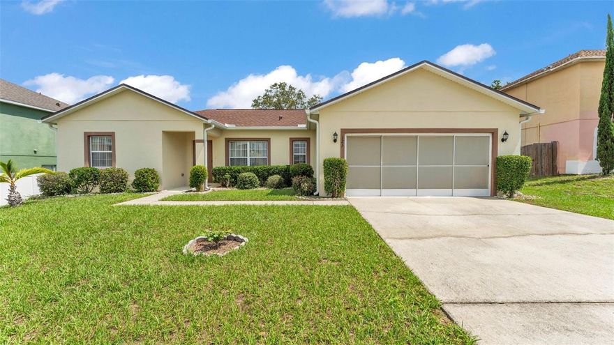Welcome to 123 Athabasca Drive, Kissimmee, FL — a beautifully updated 3-bedroom, 2-bathroom home offering the perfect blend of comfort, style, and long-term peace of mind. Step inside to an open, light-filled floor plan featuring brand-new flooring throughout, creating a clean and modern aesthetic. The living and dining areas flow seamlessly, making this home ideal for both daily living and entertaining. The spacious primary suite offers a peaceful retreat, while the additional bedrooms provide comfort and flexibility for guests, family, or a home office. Major system upgrades include a new HVAC system (2024) with 10 year warranty and a new roof (2025) with a transferable lifetime warranty, providing incredible value and future savings. Outside, enjoy a private, fenced backyard perfect for relaxing, grilling, or gathering with friends and family. Nestled in a quiet, well-established neighborhood, this home is conveniently located just minutes from shopping, dining, major highways, and world-class attractions like Walt Disney World and Universal Studios. Whether you're a first-time buyer, savvy investor, or looking for your Florida forever home, 123 Athabasca Drive is move-in ready and waiting for you. Schedule your private tour today!