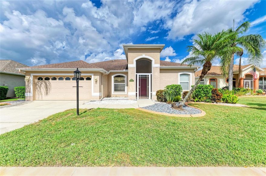 Beautiful, well-maintained pool home in an awesome location! How would you like to have the benefits of Lakewood Ranch living without the high fees? Better yet, how would you like to live in a golf course community without having to pay required membership fees? Sounds too good to be true, right?
This home is in the perfect location—enjoy living in this golf course community with no membership requirements. The Links at Greenfield Plantation is a desirable 18-hole golf course that offers beautiful views and a welcoming atmosphere. I bet you’re wondering how much the HOA fees are then… only $500 per year, and no CDD fees!
This home features new appliances, including a gas stove, new granite countertops, and a durable non-crack granite kitchen sink. The kitchen opens to the family room and dinette area, creating the perfect setup for entertaining or just spending that extra family time while cooking.  The house is also perfect for when you have extra guests - take advantage of the living room/dining area as well!
The split floor plan offers privacy and comfort, with the spacious primary suite thoughtfully separated from the guest bedrooms. The primary ensuite is generously sized, with a relaxing soaking tub, and a newly updated walk-in shower and dual sinks —perfect for comfortably getting ready in the morning.
The three-panel stacking sliding glass doors from the living room open to create a seamless indoor-outdoor living space. You’ll also love having a dedicated pool bathroom, which helps keep floors dry and the main living areas clean after swimming. 
The yard is large and completely fenced for little ones (both the human and furry kind) to play and for privacy while enjoying your outdoor oasis. Take advantage of boating at the nearby Fort Hamer boat ramp. You’ll also be just minutes from I-75 and the new plaza featuring Costco, Target, Hobby Lobby, restaurants, and more.  You can really have it all with this home!