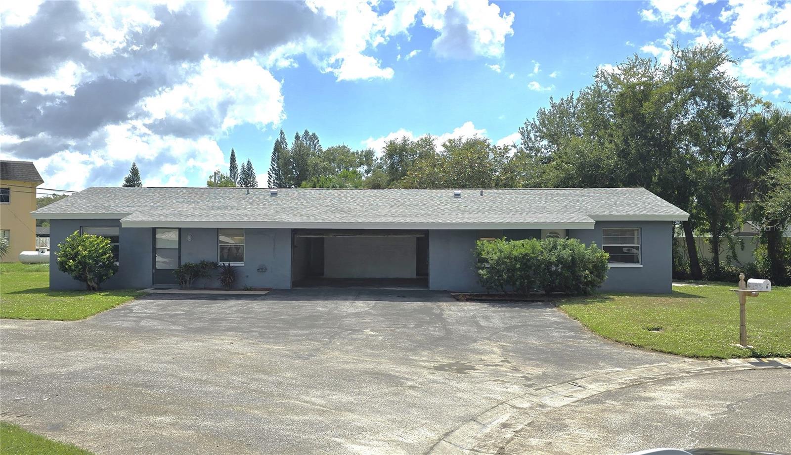 Looking for a smart investment? This 3404 Dahlia Place, Largo, FL duplex could be exactly what you’ve been waiting for. One side has been completely renovated from top to bottom, while the other is partially finished and ready for your personal touch. Both units feature brand-new kitchens with solid wood cabinets, soft-close drawers and doors, granite countertops, new appliances, and sleek tile flooring throughout—no carpet anywhere. Tucked away on a quiet cul-de-sac in Largo, this property offers a golden opportunity for both new and seasoned investors. All the heavy lifting is done, so you can focus on customizing it to fit your vision. You could buy FHA with small down payment and live in one side while renting the other, finish the remaining work and lease it up for long-term income, or complete the updates for a quick flip. For primary occupants a Lease to Own program is available. Either way, it’s versatile property with plenty of options.
Recent upgrades include a new roof and dual HVAC systems installed at the end of 2024. Unit A is fully modernized with a new bathroom, tile floors, light fixtures, baseboards, doors, raised outlets, and hardware. Unit B has its kitchen and flooring completed, offering a solid head start. There’s also a two-car garage that could be reconfigured into two one-car garages, plus a large yard with plenty of green space, a storage shed, and mature landscaping. The city is planning to enclose the drainage ditch along the west side with an underground storm drain—eliminating future flooding concerns and expanding your usable yard space all the way to the fence.
Located just minutes from Clearwater Beach, St. Pete Beach, and local parks, with quick access to St. Pete–Clearwater International Airport, shopping, and dining, this property is positioned perfectly for strong rental demand year-round.