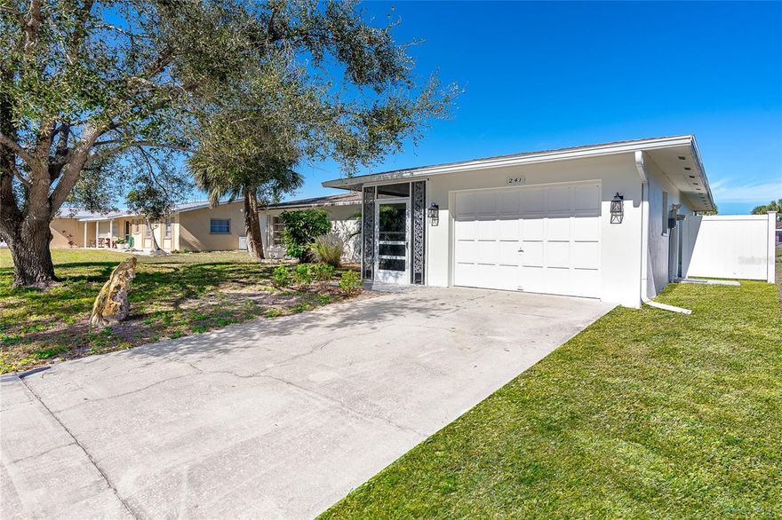 Introducing Caddy Shack, the perfect abode for your short-term stay. This delightful 2 bed, 2 bath waterfront home has been thoughtfully remodeled to exude a beachy atmosphere. Spanning 2,230 square feet, it features gorgeous tile flooring throughout and boasts a prime location near 99 holes of championship golfing. This home is minutes from the Gulf of Mexico and only ten minutes away from prime Tarpon fishing in Boca Grande. Located directly across the street is a golf course and you can find plenty of nearby shopping options. Indulge in local outdoor activities like fishing from the canal or cycling around the scenic area. Make Caddy Shack your cozy retreat for a truly unforgettable coastal experience.  Please note rates are subject to 12% tax, cleaning, and reservation fee.

A $500.00 Refundable Security Deposit is also required. NO SMOKING

Pets are considered - PETS REQUIRE OWNER APPROVAL pet fee is $150 per pet plus tax with approval only.