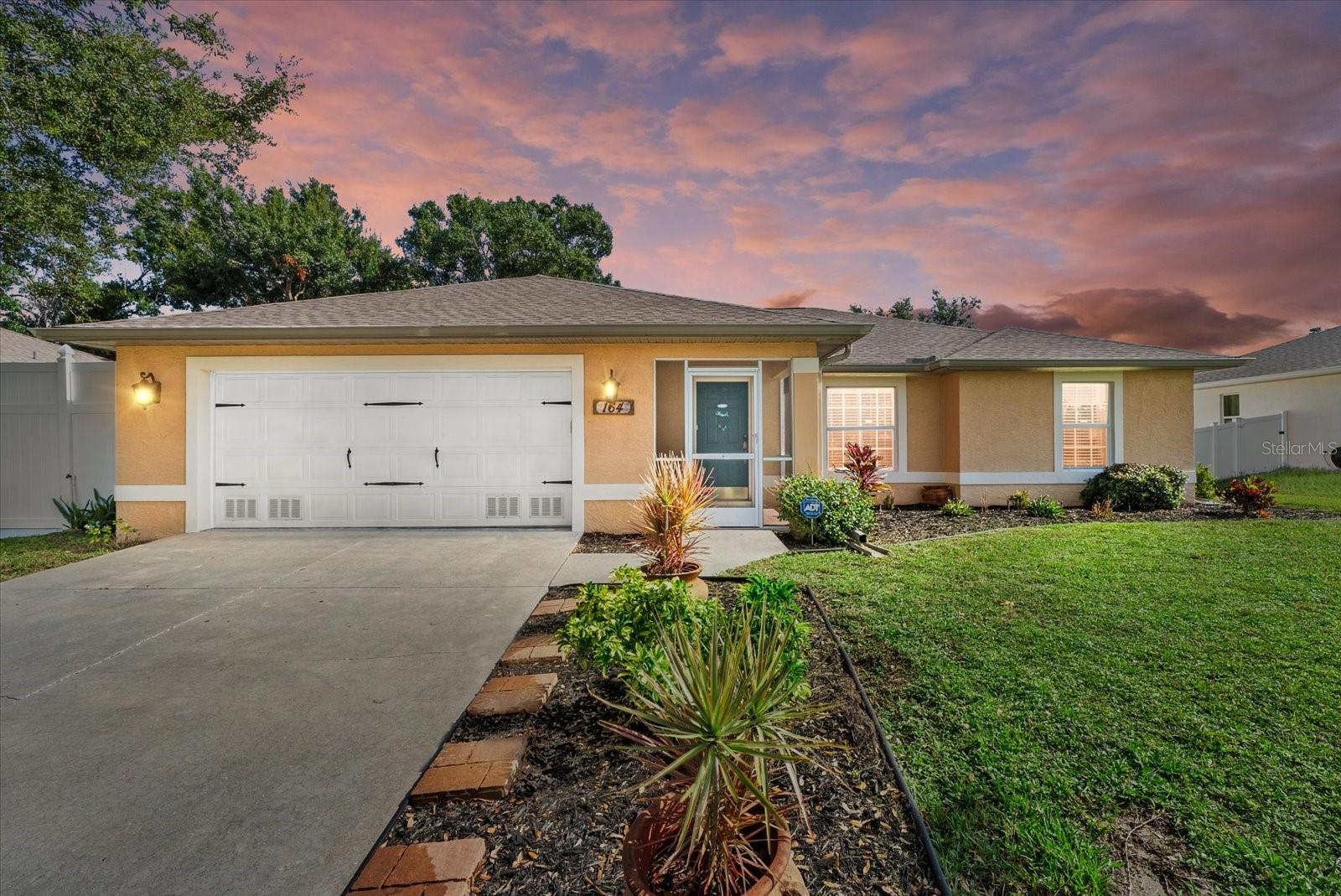 Turnkey and Move-In Ready in South Venice! This meticulously maintained 3 bed, 2 bath home offers 1,576 sqft of comfortable living and is being sold fully furnished—just bring your clothes!
Interior features include a whole-home water softener system with water shield technology (2016), a reverse osmosis system connected to the kitchen drinking water, a new water heater (2025), and an ADT security system (never used) with wired-in smoke detectors. The A/C and ductwork were replaced in 2012, offering efficient climate control year-round.
Exterior upgrades include a brand new roof (completed July 2025) with wind mitigation report available, hurricane impact windows and sliding door, and a reinforced garage door with vents and bracing. The fully fenced yard features 8-ft PVC privacy fencing on either side of the front of the home, and a 6-ft wooden fence enclosing the backyard. A manual sprinkler system is installed in the front yard, and the septic was pumped in 2021.
Documentation available for serious buyers includes the survey, wind mitigation report, septic survey, elevation certificate, and more.
Located just 7 miles to Venice Beach, 6.4 miles to Wellen Park, and 9.1 miles to SMH Venice Hospital.