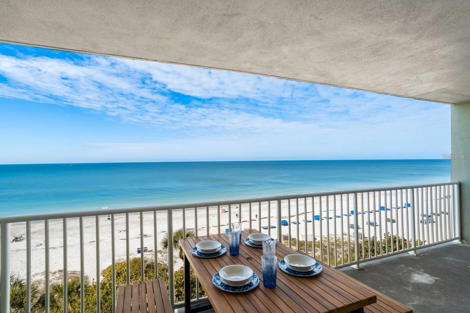 **SPECIAL BUY for a Lucky Family or Investor ** QUICK RESPONSE! Whether you are looking for a Primary Home, Vacation Home, or an Airbnb Investment property, look no further! RARE OPPORTUNITY to own this Recently Renovated (2022) Condo on the Gulf. - This updated 3 bedroom, 2 Bath, condo in Sand Castle I, is among some of the MOST DESIRABLE and best INCOME PRODUCING condos along the 'powdered sugar' white sandy Gulf Beaches on the Pinellas County Peninsula. The master bedroom has a BREATHTAKING DIRECT VIEW Of The GULF of MEXICO as well as the living room. The condo has beautiful NEW TILE FLOORS throughout, new Hurricane Rated Sliding Doors with Deluxe Window Blind System included. CUSTOM WOOD CEILINGS Throughout with Recessed Accent Lighting in Kitchen. Completely REMODELED OPEN FLOOR PLAN KITCHEN has beautiful QUARTZ COUNTERTOPS, New White Cabinetry, and Glass Tile Back Splashes, ALL NEW STAINLESS STEEL APPLIANCES with deluxe refrigerator doors. Both BATHROOMS are RENOVATED with Quartz Countertops. The En-Suite Master Bath includes a GLASS SHOWER DOOR. This Condo has a LARGE BALCONY to RELAX and ENJOY the SPECTACULAR VARIETY of SUNSETS over the Gulf of Mexico. WASHER and DRYER is included in This Unit for convenience. - COMPLETE TURNKEY RENTAL. ALL FURNITURE and CONTENTS INCLUDED; Appliances, Four Televisions with cable boxes, WiFi and Roku, King Size Bed in the Master, Dish-Ware, Beach/Pool Toys Included. Even the Amazon Alexa Speaker is included and can provide your guests with directions to local restaurants. Assigned Private Parking Spot Monitored by Building Management - Additional guest parking spots available for residents. The complex has RESORT STYLE AMENITIES for owners and guests, including a Heated Pool, Extra Large Heated Spa, Game Room, Barbecue Grilling Area, Lush Landscaped Grounds, Gated Access to the Beach, Library, additional Laundry Facilities, and an Owners Suite with Large Living Area, Bar Area, TV and Kitchen for parties and get-togethers, along with some Fitness Equipment. Easily walk across the street to the Newly Renovated Caddy’s Pub and Restaurant where you can dine on the Intracoastal Waterway. Hot Water Tank is 2013, HVAC Unit is 2017, and working correctly. - Close proximity to many restaurants, miniature golf, shopping, and more. A short drive to downtown St. Petersburg or Tampa International Airport. Sorry, No Pets allowed but 7-DAY MINIMUM RENTALS are okay! WON'T LAST LONG SO MAKE AN OFFER TODAY! **Owner is Motivated to Sell Fast**