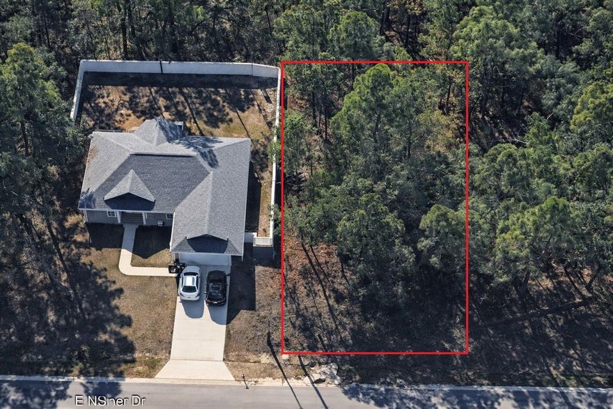 Well-positioned 0.23-acre residential lot located in the established and growing community of Citrus Springs. Surrounded by existing homes and ongoing new construction, this parcel offers strong potential for builders, investors, or end-users looking to build in a high-demand area of Citrus County.
The property features favorable topography, slightly elevated in relation to the street, supporting positive drainage and attractive home positioning. Public water and electricity are available at the street. No HOA.
Conveniently located:
Approximately 3 minutes to US-41
Approximately 8–10 minutes to US-19
Approximately 18–20 minutes to Suncoast Parkway (SR-589) providing direct access toward Tampa Bay
Nearby schools include Citrus Springs Middle School (approx. 8 minutes), Central Ridge Elementary School (approx. 10 minutes), and Lecanto High School (approx. 15 minutes).
Shopping, dining, and daily conveniences are within 10–15 minutes, including Walmart Supercenter and Publix Super Market at Citrus Hills.
Citrus Springs continues to experience steady residential growth driven by affordability and active builder demand. This is a solid opportunity to build now or hold for long-term appreciation in one of the most active submarkets of Citrus County.