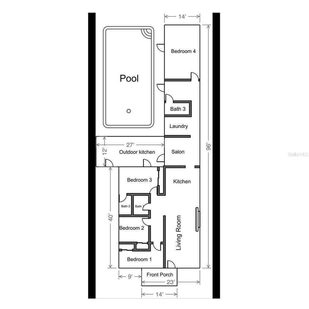 Photo of 909 Hart Street, Clearwater, FL 33755 (MLS # R4910295)