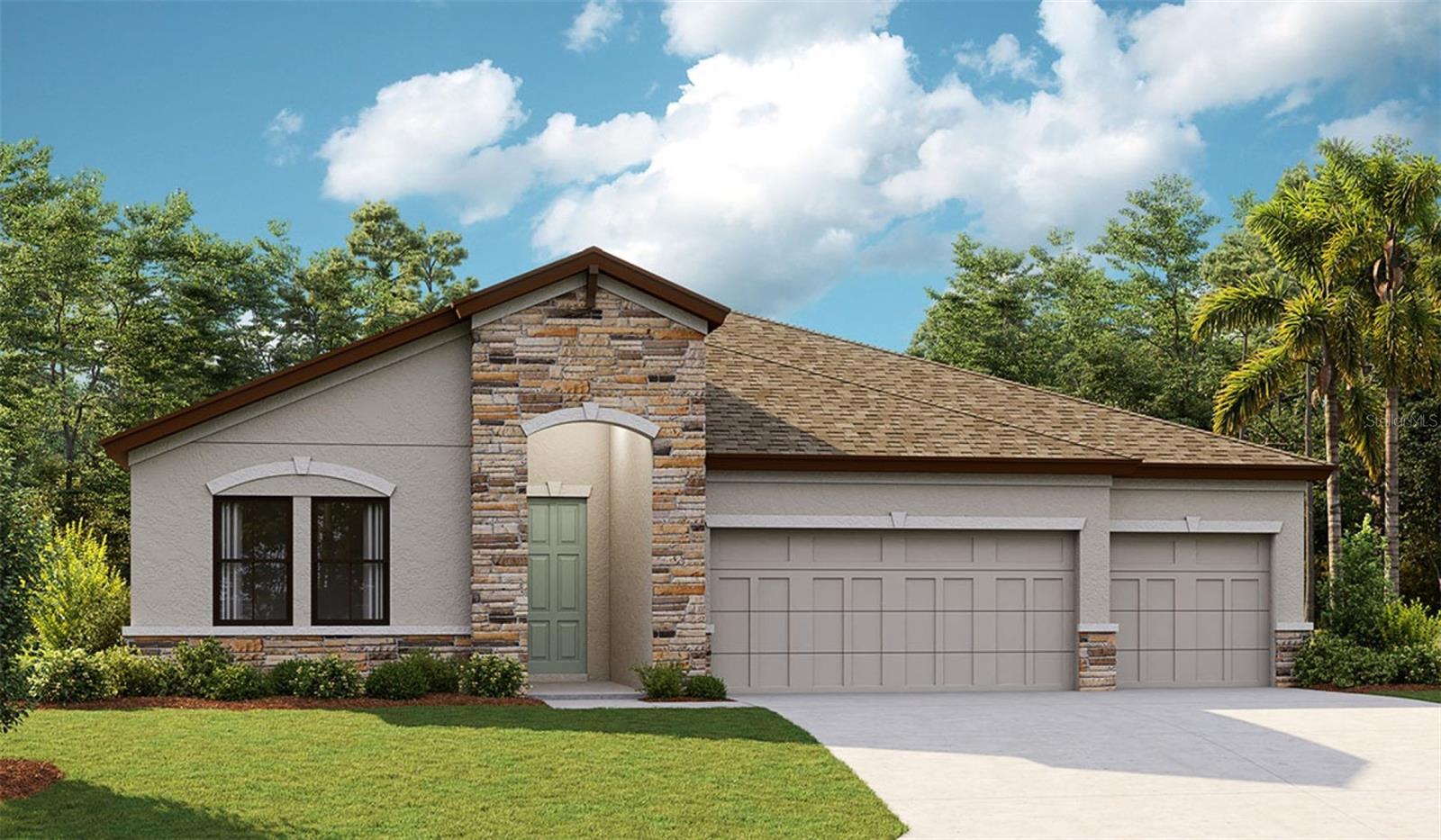 Under Construction. 12/12/2024
Listing Price amount for this Pending Sale includes Design and Structural Options.
Exterior image shown for illustrative purposes only and may differ from actual home.