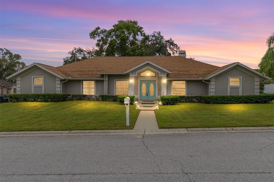 Welcome to Avondale! This well-maintained 3-bedroom, 3-bathroom home offers comfort, space, and versatility with thoughtful updates throughout. Step inside to an inviting open floor plan with spacious living and dining areas designed for relaxing or entertaining. The kitchen features abundant cabinetry, a breakfast nook, and easy flow into the main living spaces. Recent updates include new bathroom vanities, lighting, and fixtures in both guest bathrooms, giving them a fresh, modern look. Just off the main living area, you’ll find a home office/den/flex space—perfect for working from home, a craft or reading room, or even an additional guest space. One of the true highlights is the oversized enclosed lanai with new carpet, offering endless possibilities as a second family room, playroom, or entertainment area. From the lanai, step outside to enjoy the screen-enclosed pool with LED lighting, creating a stunning glow for evening relaxation. The fenced backyard provides privacy, while the corner lot enhances curb appeal and extra space. This home also features abundant storage, including walk-in closets in the primary suite and additional storage throughout. The side-entry three-car garage provides plenty of room for vehicles, tools, and bikes and more!  Located in a desirable, established Southeast Ocala neighborhood close to shopping, dining, medical facilities, and schools, this home combines practicality, comfort, and the best of Florida living—inside and out.