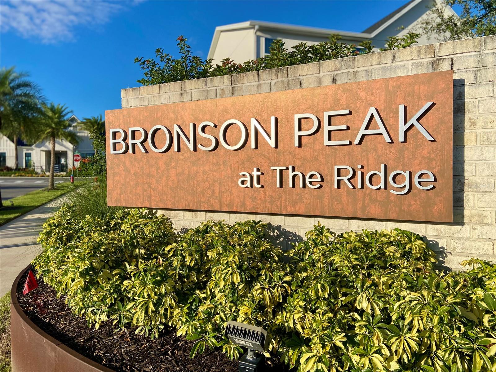 BRONSON PEAK PH 1A - Residential Lease