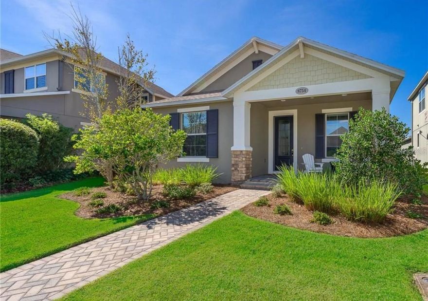 Welcome to this stunning Move In Ready 3 bedroom - 2 bath home located in the heart of Lake Nona. 
Vacant and Ready for Immediate Move In. 

Interior Features include a bright open floor plan ideal for relaxing and entertaining with an open concept living and dining area, A modern kitchen with quartz countertops, stainless steel appliances and double oven. Large primary bedroom with tray ceiling and a spacious walk in closet. The primary bathroom has a soaking tub with a separate shower and dual vanities. Central air and forced air heating, in unit laundry
With an attached two car garage with built in PRX Performance gym system.

Located in the highly desirable Randal Park community in Lake Nona with Resort style amenities including a community pool with a splash pad, a fitness center, a clubhouse and playgrounds with miles of scenic walking trails.

Minutes from top rated schools including Sun Blaze Elementary - Close to Lake Nona Town Center also near to the Orlando VA Medical Center with easy access to SR 417 and SR 528.

2 Pets are allowed with a non refundable fee. Tenants must obtain Renter’s Insurance. Application is with Rent Spree. Lawn Care and Pest Control is included.