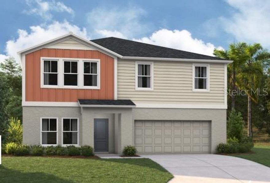 Under Construction. 12/9/2025
Listing Price amount for this Pending Sale includes Design and Structural Options.
Exterior image shown for illustrative purposes only and may differ from actual home.