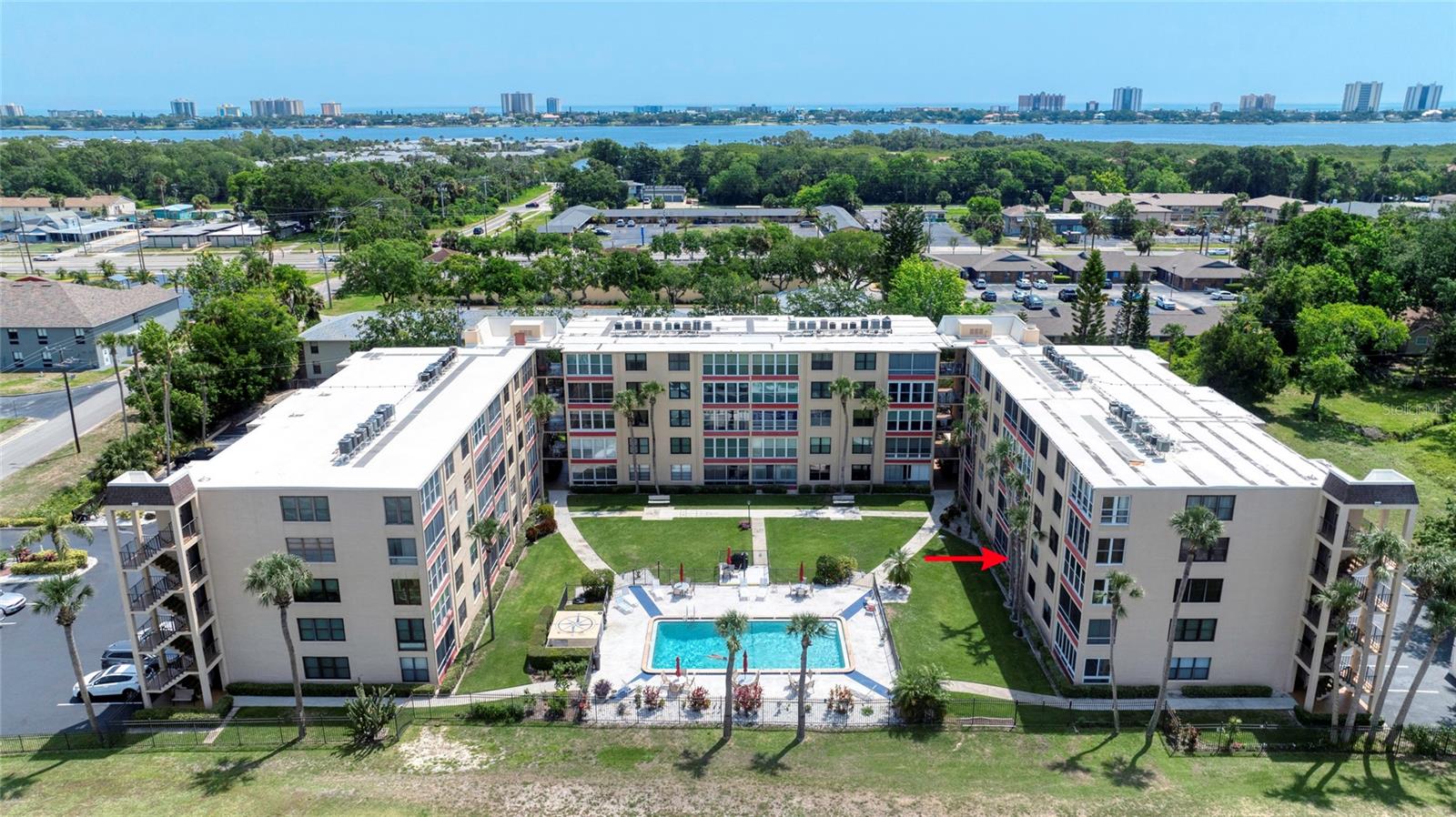 Enjoy easy living in this beautifully furnished 2-bedroom, 2-bathroom first-floor condo, perfectly situated in a gated 55+ community of Wilder Blvd Condo. With stunning views of the adjacent municipal golf course and a serene, glass-enclosed lanai overlooking the sparkling pool, this home offers the ultimate in relaxation. Condo fees include heated pool, cable and internet, pest control, common area and building maintenance, and Lawn care, making for a low-maintenance lifestyle. Just minutes from popular restaurants and shops, this tranquil retreat is an ideal place to retire. Square footage from tax rolls. All info intended to be accurate but can't be guaranteed.