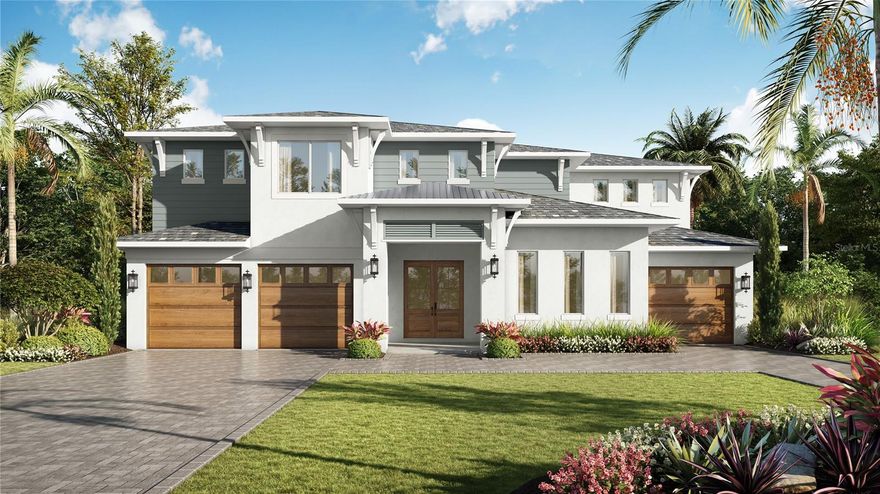 Under Construction. Stunning South Tampa Home! This beautifully designed 4-bedroom home with a bonus room offers luxury and comfort in the heart of South Tampa. Ideal for entertaining, the open floor plan is highlighted by a gourmet kitchen featuring top-of-the-line appliances and sleek finishes. 10’ high ceilings. A large living area with an impressive fireplace. The primary suite is a true retreat with two large walk-in closets and a spa-like bathroom. 3-car garage for ample storage. Saltwater heated pool and spa – perfect for relaxation and year-round enjoyment. This home is perfect for anyone looking for modern luxury and Florida-style living. Don’t miss the opportunity to own this magnificent property!
Believing in Dreams, We Build Reality. Expected Completion early April 2025.