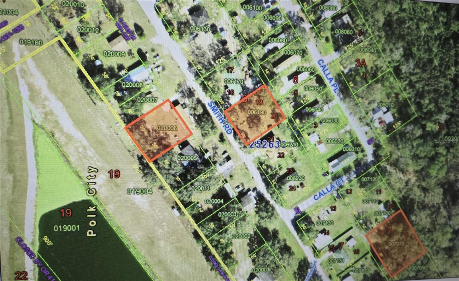 POLK CITY REP PT AMD MAP - Residential