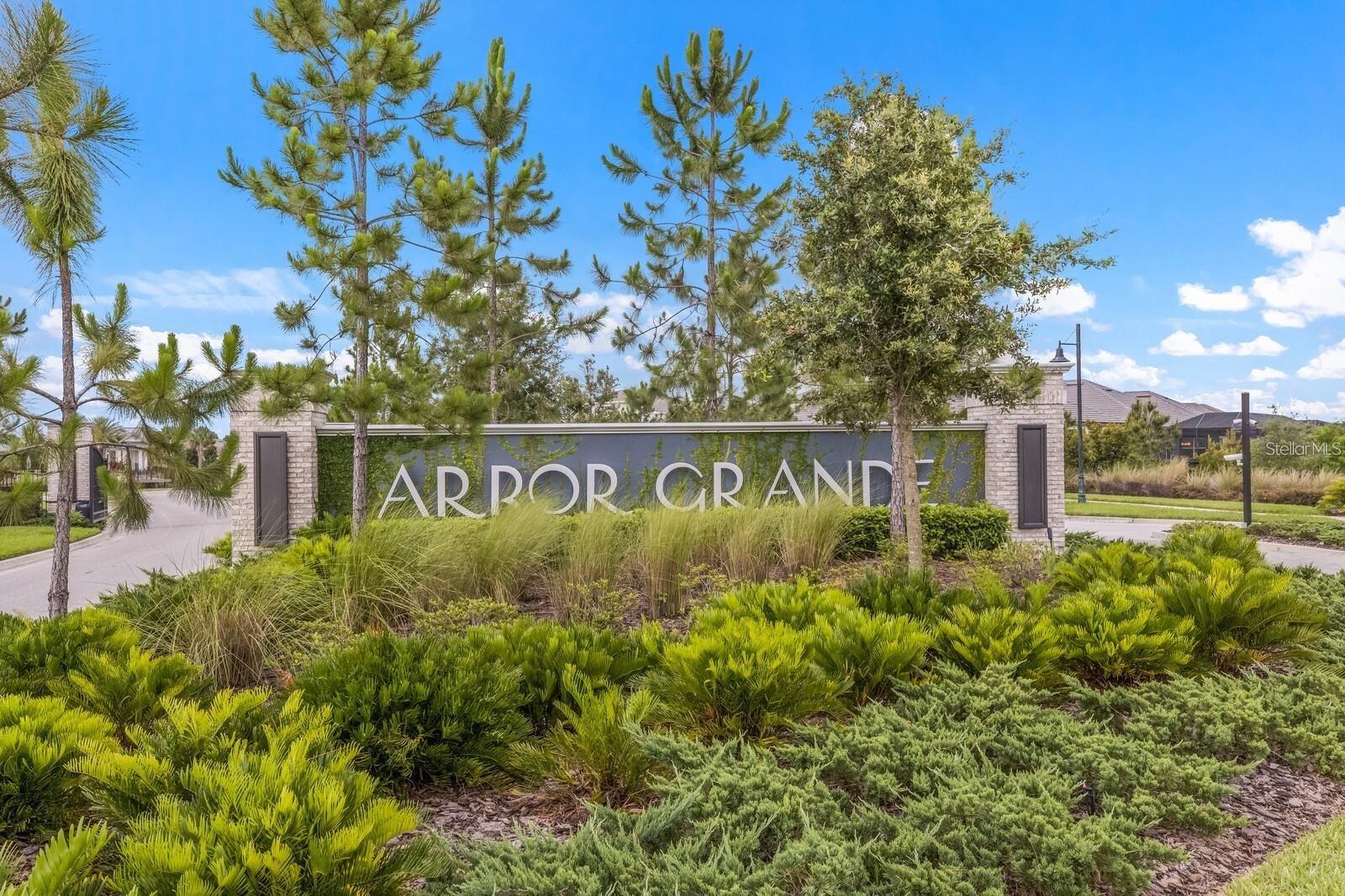 ARBOR GRANDE AT LAKEWOOD RANCH - Residential Lease