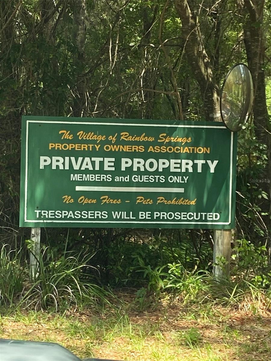 RAINBOW SPRINGS - Residential