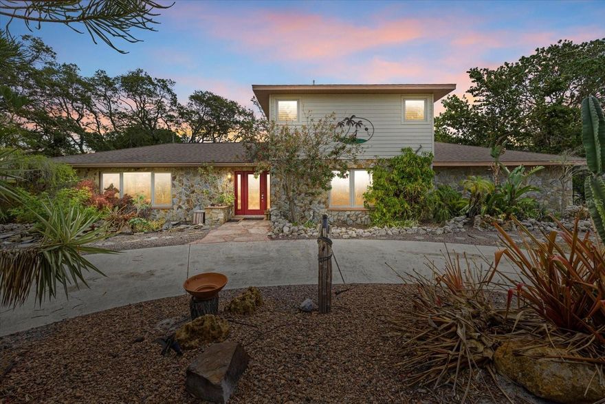 Investor’s Dream in Prime Sarasota Location – Just One Block from the Bay. Opportunity awaits just steps from Sarasota Bay in the highly sought-after Ringling Museum district. This spacious 3-bedroom, 3 full bath, 2 half bath home with a private in-law suite is situated on a rare corner double lot, offering tremendous upside potential for investors, developers, or end users. The property already features key upgrades including newly renovated bathrooms on the main level, a hurricane-rated roof and windows, three AC units installed in 2016, a detached air-conditioned workshop, and a private entrance to the in-law suite. Inside, the home showcases timeless architectural elements, including handmade Mexican Saltillo tile, Brazilian cherry hardwood floors, and an open-concept kitchen outfitted with high-end stainless steel appliances. A large enclosed lanai with a wood-burning fireplace opens to a screened-in pool area with a custom rock waterfall, offering the perfect layout for indoor-outdoor living. Located on a quiet dead-end street and surrounded by lush landscaping, this home is just minutes from downtown Sarasota, Lido Beach, St. Armands Circle, shopping, dining, the arts, and IMG Sports Academy. With solid structure, a prime location, and extensive updates already completed, this is a rare opportunity to transform a home with great bones into something truly exceptional. Room sizes are approximate and should be verified by the buyer.