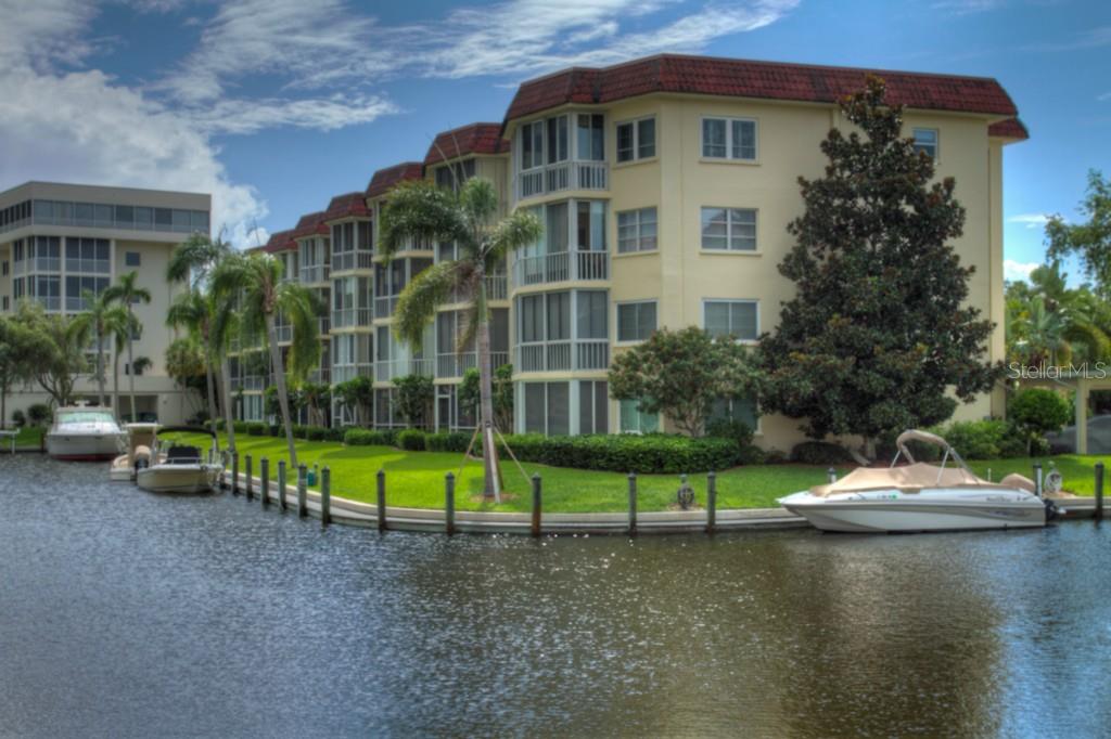 Siesta Harbor is surrounded by the Intracoastal Waterway with Harbor and Bay views from every unit. This north facing, totally renovated 1 bedroom has 2 full baths, and is conveniently located on the ground floor close to your assigned parking space. Owner has an air mattress available for guests, a new coffee table, an electric fireplace, new shower heads, a portable electric grill, bikes, beach chairs, and a new 10X10 beach canopy. An open kitchen and remodeled bathrooms are some more of the perks in this waterfront unit. Sit on your lanai and watch the boats go by as you sip your morning coffee. Amenities include direct beach access to Siesta Key beach, the #1 beach in the USA, community pool and spa, sauna, fitness, shuffleboard and walking distance to shops, restaurants and entertainment. Close proximity to the Stickney Point bridge enables easy access on and off the Key. This is a 55+ community which means one renter in the party must be over 55 years of age. No pets and no smoking please. 1 car reserved parking space.