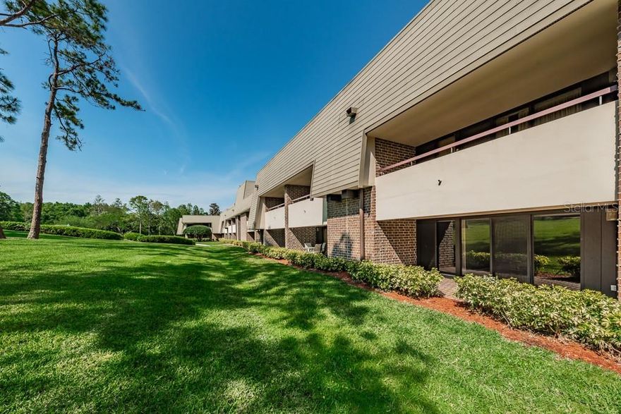 Discover your ideal retreat in this charming 610 square foot condominium located in the beautiful golf community of Innisbrook! The gated and guarded community offers Cable, Internet, and laundry all included in your rent! You will find restaurants located in your community and even a free Tram to take you to them! For an additional fee you can get access to 7 pools, a gym, discounts on golf, and at the spa & restaurants. The options are endless and the lifestyle cannot be beat! For extra quiet each building is made of concrete block from the ground up. This unit features one spacious bedroom and one bathroom, providing ample room for relaxation and comfort. Enjoy the convenience of modern amenities, including a dishwasher, microwave, and range, making meal preparation a breeze. The inviting balcony offers stunning views, a perfect spot to unwind with a morning coffee or evening sunset. This condominium is not just a home; it's a lifestyle. With pets allowed, you can bring your furry companions along to enjoy the beautiful surroundings. The community atmosphere enhances the living experience. Whether you're an avid golfer or simply enjoy the tranquility of lush landscapes, this property caters to a variety of interests.