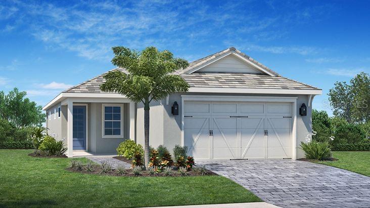 Available Now, The Regatta offers 1,978 square feet with three bedrooms, two bathrooms, a den, and a two-car garage with a five-foot extension. The home features a Coastal Elevation A, tray ceilings in the foyer, great room, and owner’s suite, and upgraded cabinets in the kitchen and bathrooms. Quartz countertops are upgraded in the kitchen and bathrooms, and the kitchen sink is upgraded. Additional features include below kitchen cabinet LED lighting, upgraded plank tile throughout, and wall tile installed to the ceiling in all showers. The home includes upgraded bathroom cabinets, upgraded Moen plumbing fixtures, impact windows, and additional lighting. The great room opens to a large lanai with a summer kitchen rough-in including gas, plumbing, and electrical connections. Residents have access to two amenity centers, including The Summit at Shellstone with a social hall, fitness center, pool and spa, firepit, poolside cabanas, poolside BBQ grills, and a fitness lawn. Midway Park offers a pro shop, screened pavilion, play areas, dog parks, a basketball court, eight pickleball courts, six tennis courts, a kayak launch, outdoor fitness, shaded picnic areas, and community walking and biking trails. The community is convenient to Downtown Waterside Place, Gulf Coast beaches, shopping, several hospitals, the Sarasota School System, Sarasota International Airport, and Tampa International Airport.