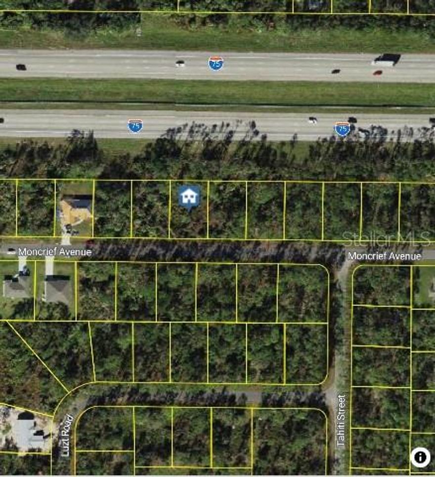 Discover the perfect opportunity to build your dream home in the
vibrant community of North Port on Moncrief Street. This fantastic lot
offers a prime location with nearby electric access and the potential
for a well and septic system. Embrace the sunny Florida lifestyle in
this welcoming area, where you can enjoy the convenience of shopping,
dining, and recreational activities all within reach. With quick
access to I-75, your adventures to beautiful Gulf Coast beaches and
other local attractions are just minutes away.

Imagine designing your ideal living space in a neighborhood that
offers both tranquility and excitement. North Port is well-known for
its pleasant atmosphere, friendly community, and numerous golf courses
that cater to enthusiasts of all skill levels. Whether you seek
relaxation or adventure, this location puts you at the heart of
everything you love about Florida. Don't miss out on this incredible
opportunity to create your oasis in a thriving city. The
possibilities are endless in North Port!