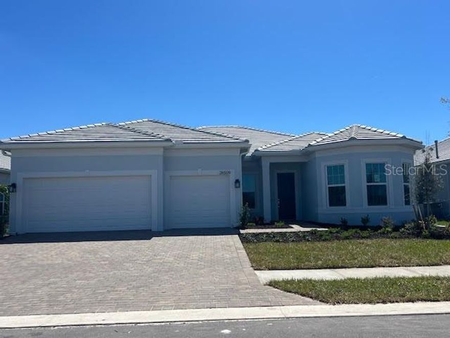 Stellar floorplan by Divosta 3 bedrooms, 3 bathrooms, a flex room, and a spacious 3 car garage