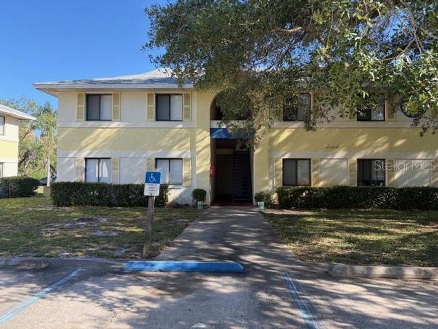 This 2-bedroom 2- bathroom Condo is just off Lake Mary Blvd and is move in ready. All rooms are freshly painted, and the popcorn ceilings were replaced with knockdown ceilings in 2025. Both bedrooms and entrance way have vinyl flooring. Kitchen, living room, Dining room and both bathrooms have ceramic tiling. Condo has Stainless Steel appliances in kitchen with Refrigerator being replaced in 2026. Laundry room in located inside unit. There is a small screened in patio which has a storage closet to hold your extra items. LOW HOA FEES. Property is located close to 417 and I-4, as well as being just minutes to the Lake Mary Sun rail Station, as well as being close to Lake Mary Shoppes. Community has an in-ground swimming pool & lounge deck as well as a playground.