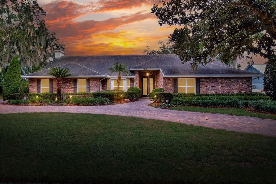 OUTDOOR PARADISE AND EXCEPTIONAL EXECUTIVE HOME WITH LUXURY AMENITIES!  One or more photos have been virtually stagged. Welcome to your dream home in South Lakeland! This large executive/professional home on the best street in the area offers a host of remarkable features and amenities that are sure to impress even the most discerning homebuyers. ARE YOU TIRED OF HEADING TO THE GOLF COURSE to practice your short game?  Look no further!  This home boasts a professional 6-hole elevated putting green with all the chipping options you could desire.  Picture yourself grilling steaks by the pool while perfecting your short game-the ultimate golf enthusiast's paradise. Invite friends over for a pitch and putt, par two golf game, and enjoy a "home course advantage" that might just have you winning all the skins.  The backyard is a true haven with two gas fire pits, and enchanting gas tiki torches. THE POOL HAS RECENTLY BEEN REFINISHED and features a sunbathing ledge, a soothing waterfall, and a heater for those cool evenings.  It's the ideal place for a refreshing swim, relaxation, or even a lively game of pool volleyball.  A screened-in area with a spacious lanai allows you to entertain friends and family in any weather.  Its large enough that a band even performed here during a recent fundraiser. THIS HOME'S INTERIOR is equally impressive. Beautiful leaded glass double front doors open to a spacious living room and dining room with view of the pool and yard.  The open kitchen design offers plenty of counter and storage space, granite countertops, and stainless steel appliances, making it a culinary delight. You are part of the family as you prepare meals because the kitchen opens to family room which has gas fireplace, built-in shelves, and a sound system. Double drawer dishwasher and soda fountain bar with three spigots. THE HOME FEATURES FOUR SPACIOUS BEDROOMS ensuring ample space for the entire family and the master bedroom is a true sanctuary with all the modern amenities, jacuzzi tub, a shower with six shower heads, double sinks, and a private toilet area. ENJOY THE CONVENIENCE and cost of savings of a tankless gas water heater which efficiently heats only the water you need, eliminating the need for a bulky hot water tanks. The property is equipped with a robust 48KW whole-house gas powered generator, providing peace of and during power outages.  With a week's worth of fuel at all times, you'll never be left in the dark. THIS IS A RARE OPPORTUNITY to own a home that seamlessly combines luxury, functionality, and outdoor enjoyment. With no HOA and wonderful neighbors, you'll experience the perfect  blend of privacy and community.  Don't miss the chance to make this exceptional property you own-schedule a viewing today and step into a life of unparalleled comfort and style.