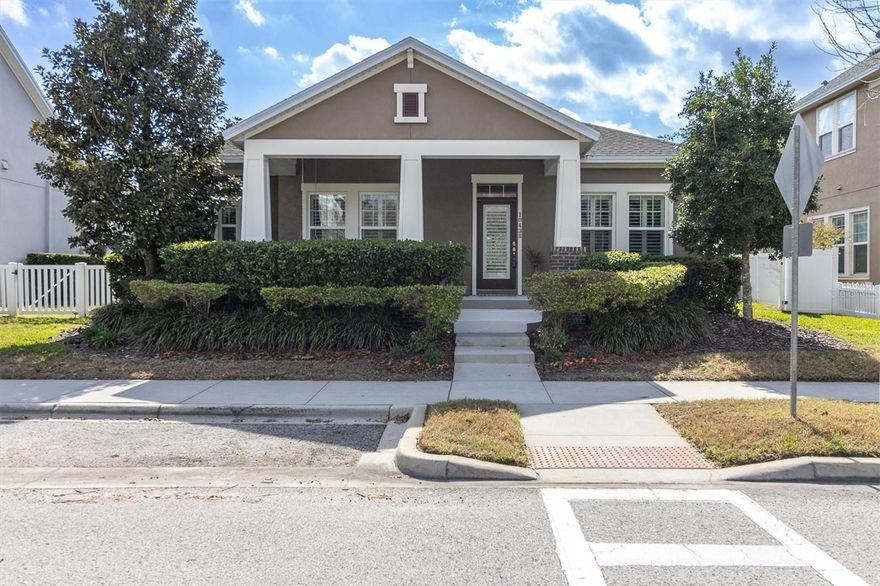 This highly sought-after David Weekley Woodlawn floor plan is a 3-bedroom, 2.5-bath home located in the desirable community of Longleaf and is loaded with upgrades throughout. The centrally located chef’s kitchen features stainless steel appliances, an electric stovetop pre-plumbed for easy gas conversion, an oversized island with breakfast bar, updated hardware, and was upgraded with stunning Cambria quartz countertops installed in 2024 in a rare, upgraded thickness along with new tile backsplash. The primary en-suite bathroom was fully remodeled and redesigned in 2024 with a fully enclosed glass shower, freestanding soaking tub, double-sink vanity and new flooring. The secondary bath was fully remodeled in 2025. Brand new air conditioning was installed in 2025. The interior has been recently repainted and recessed lighting added throughout. This home also includes a water softener. Crown molding accents the foyer, front room, main living room and primary bedroom, while plantation shutters on all windows add timeless elegance; the home is also pre-wired for surround sound. Custom living room and front office built-ins were installed in 2020, and the oversized interior laundry room and adjacent mini mudroom with custom shelving greets you from the garage entry. Enjoy an inviting front porch with plenty of room for everyone—perfect for relaxing and gathering—along with a fully fenced backyard featuring white PVC fencing for privacy and a clean, polished look. The two additional bedrooms share a versatile flex space ideal for use as a playroom, an additional living area, or hobby room. Longleaf offers a true small-town atmosphere with inviting front porches and a golf cart-friendly lifestyle, complete with an elementary school, village greens, three playgrounds, a dog park, heated community pool and spa, charming downtown shops and restaurants, tree-lined streets with wide sidewalks, a clay baseball field, soccer field, two miles of paved hiking and biking trails, natural greenbelts, fishing lakes, planned community events, beach volleyball, tennis and basketball courts, a Town Hall recreation building, multiple parks, and expansive green spaces, with a new phase adding additional parks and a second pool. Walking distance to the elementary school, shops, and restaurants, and conveniently located in the heart of Trinity near dining, shopping, hospitals, schools, and entertainment, this home is approximately 15 minutes to the beaches and 30 minutes to Tampa International Airport. No flood insurance required, and the home remained high and dry during recent hurricanes.