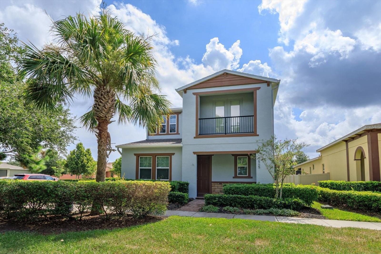Exceptional opportunity! Nearly 3000 sqft home with fantastic floorplan in highly desirable Water Side on Lake Johns community. This home offers 4 bedroom, 3 full baths with a junior en suite bedroom downstairs which features a walk-in shower (no tub) and separate 1/2 bath for guests, 2 car attached garage, paver driveway, porches and sidewalks. Additional primary bedroom and secondary bedrooms upstairs including full loft for bonus room, game room, or enclosed for additional bedrooms. Closets abound in this home. Kitchen is a chef's dream, expansive, open and overlooking the living areas for entertaining large family events with stainless steal appliances, butler's panty and eat-in space to accommodate both bar stool seating at the oversized island and table seating for 8-10. Office space features custom built dual desk for the home office worker or for children's study and homework zone. Built in shelving in the garage for maximum storage and organization with additional lighting. Entire interior has been repainted as well as the entire exterior. Corner lot which faces park like green space provides decent privacy. Zoned highly desirable schools, minutes to shopping and restaurants in quaint downtown Winter Garden, less than 20 minutes to Disney and surrounding theme parks, easy access to major thoroughfares for airport access and beaches. The community features full exercise and workout facility, pool overlooking the lake, dock and multiple playgrounds.