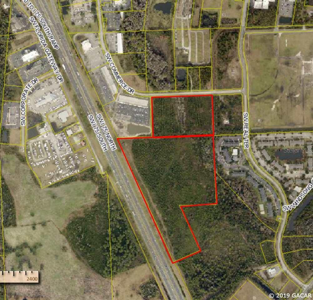 In Real Estate, location is everything -- this property has the unbeatable combination of location AND visibility. Nestled between bustling State Road 90 and I-75 in the heart of Lake City, this property offers over 34 acres between two adjacent parcels in a prime location. It''s perfectly positioned to take advantage of high-traffic frontage and excellent visibility for interstate commerce. Lake City offers a community with an aggressive growth rate and optimal interstate corridors-- it is anticipated to be a growth market for many years to come. Great visibility from I-75!