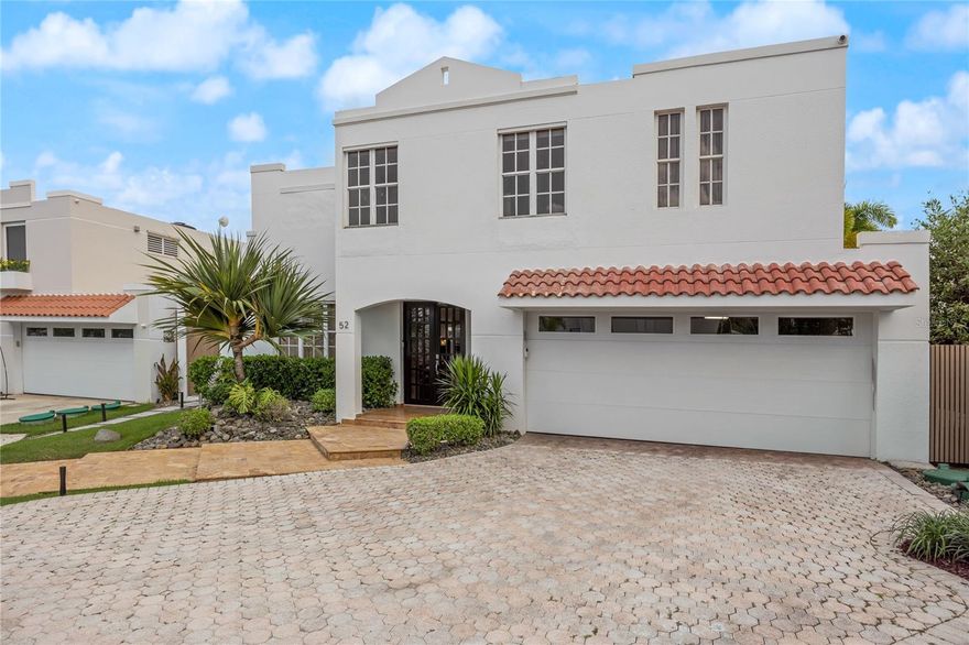 Welcome to the gated community of Estancias Reales in Guaynabo. This beautiful home offers the ultimate lifestyle in one of Puerto Rico’s most sought-after neighborhoods. Situated on a 505 m² lot, this contemporary residence features aprox 3,000 sq ft with an impressive outdoor oasis perfect for entertaining. Enjoy a stunning covered terrace, pool with jacuzzi, and a wet bar. The interior showcases an open-concept layout featuring a spacious living room, elegant dining area, inviting family room, and a fully equipped kitchen. For your convenience the house also offers a powder room, a laundry room, garage for two cars and four generously sized bedrooms, and four full bathrooms. The primary master suite offers resort-style comfort with a private spa bathroom featuring a jacuzzi tub and dual walk-in closets. A junior suite includes its own ensuite bathroom and walk-in closet, while the additional bedrooms share a full bath. Additional features include: 6 a/c’s, 20 kW Diesel Generator, 2 (two) 300-gallon Water Cistern, Pool Water Heater, Patio Lighting System, New Garage Door, Recently installed artificial grass, Danosa Roof Treatment.
Community Amenities: Residents of Estancias de Reales enjoy a range of top-tier amenities, including gated community, 24/7security, basketball and tennis courts, clubhouse, playground, swimming pool and gazebo areas. HOA: $217/month | CRIM: $3,937/year Don’t miss this opportunity in one of Guaynabo’s premier communities. Call today to schedule your private showing.