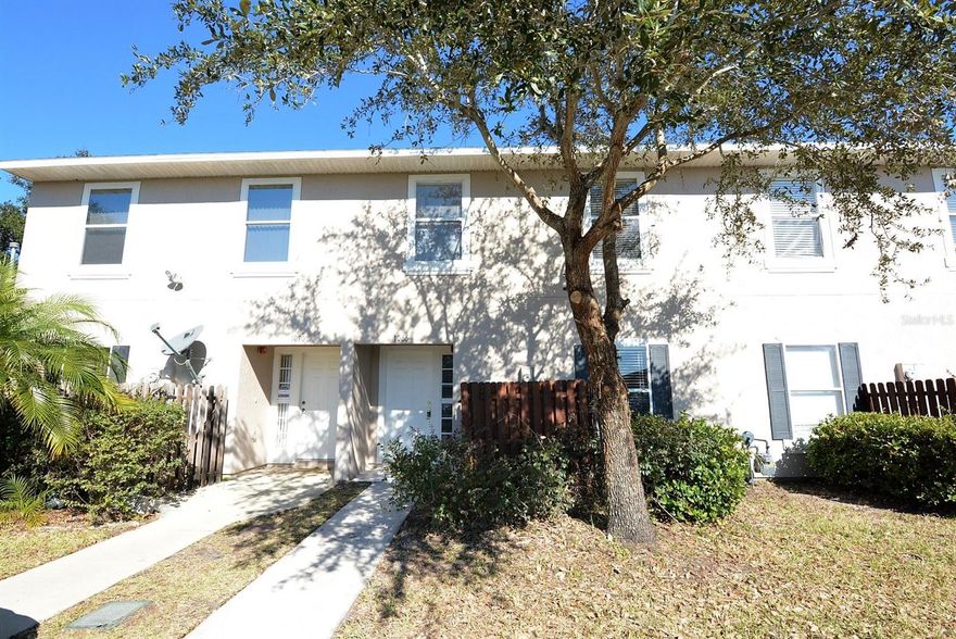 Westside Townhomes 3BR 2BA over 1400 sq/ft. One bedroom and full bath downstairs. Spacious kitchen with ample counter space, combination living room/dining room. Upstairs are 2 bedrooms, a full bath and laundry room. Walk-n closet in upstairs front bedroom!! Washer and Dryer included "as-is" and to be maintained by tenant at tenant's expense. Screened in covered patio in back and FENCED YARD. Owner will consider one small pet, with increase in security deposit (no aggressive breeds). HOA maintains front yard and tenant maintains the back yard. Location offers easy access to FL Turnpike and FL-429. Tenants will be required to obtain renter's insurance that includes $300,000 of liability coverage.