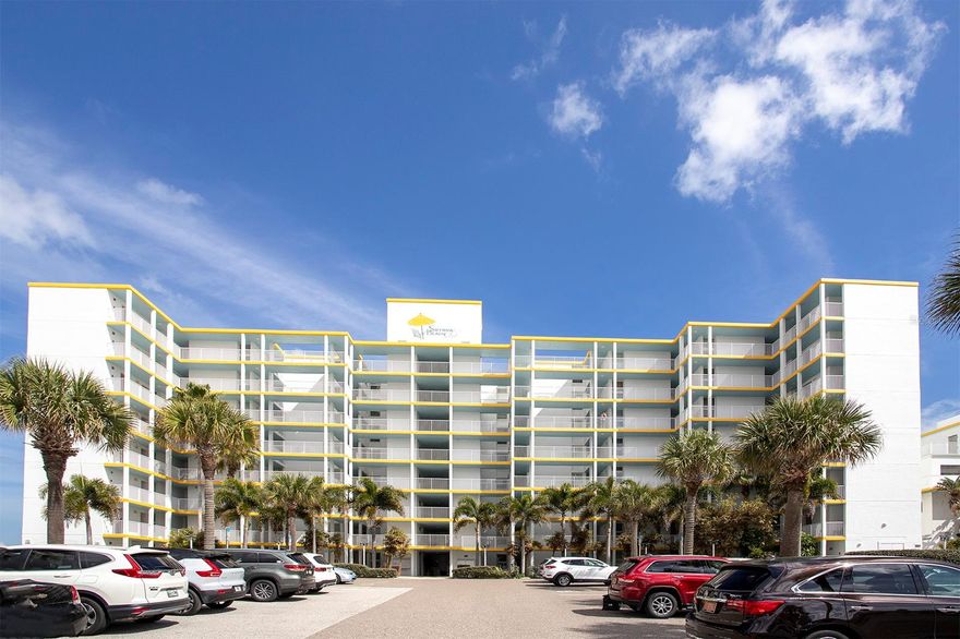 DIRECT OCEANFRONT Condo with expansive view is waiting for you. Move right in to this turn-key one bedroom 
PLUS one BONUS ROOM/OFFICE/BUNK ROOM, two bath condo at Smyrna Beach Club. This unit features tile floors
throughout and spacious open floor kitchen, living room. Living room features  venetian plaster walls with crown
molding. Eat in custom kitchen has granite countertops, stainless steel appliances and sink. Large master bedroom
with private bath and jetted tub/shower. Guest bathroom has large shower and beautiful pedestal sink.
Smyrna Beach Club has very low HOA fees at $325 per month, Pet friendly for owners and is a gated community. Common amenities 
include Oceanfront Geothermal heated swimming pool (offering perfect temperatures year round). Club house, Tennis
courts, shuffleboard courts/horse shoes and grill area. Located on the "NO DRIVE BEACH" portion of desirable
New Smyrna Beach. This beautiful unit has everything you want. ;Water: City