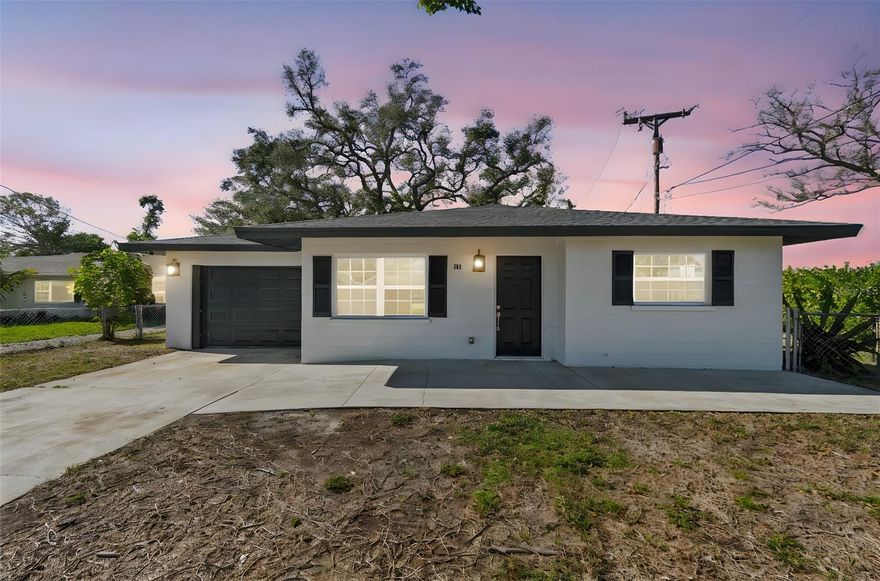 Fully renovated and move-in ready home featuring a brand-new roof, new A/C system, and new garage door. The property has been completely updated with new flooring, fresh paint throughout, and fully remodeled bathrooms and kitchen.

The modern kitchen showcases quartz countertops, stylish cabinetry with Lazy Susan drawers, and ceramic tile flooring, offering both functionality and elegance.

Situated on an oversized lot, this home provides exceptional privacy and endless outdoor possibilities, perfect for entertaining, gardening, creating play areas, adding a future pool, or parking a boat.

This is a non-deed restricted property with no HOA, allowing flexibility and freedom of use. Ideally located just minutes from downtown Bradenton, close to multiple boat ramps, and a short drive to the beautiful Gulf Coast beaches.
A rare opportunity to own a fully updated home with space, freedom, and an unbeatable location!