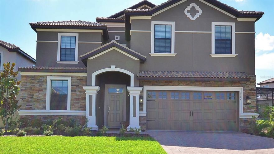 This FULLY furnished 8-bedroom, 5-bathroom vacation home is located at 1424 Rolling Fairways Dr. in the highly sought-after Champions Gate community. The home offers an ideal blend of luxury, comfort, convenience, and income potential, perfect for personal use, family vacations, or portfolio expansion.
Inside, the open-concept floor plan is designed for both entertaining and everyday comfort. The stylish living area features plush furnishings, serene décor, and a large flat-screen TV. The fully equipped kitchen includes stainless steel appliances, granite countertops, and a breakfast bar, while the adjacent dining area comfortably accommodates large gatherings.
The home offers multiple spacious bedrooms, including dual primary suites, ensuring privacy and comfort for all guests. Each bedroom is tastefully furnished with premium bedding, ample storage, and elegant décor. Several bedrooms feature Jack-and-Jill bathrooms with modern finishes. A dedicated game room provides additional entertainment for all ages. Freshly painted and move-in ready, this exceptional property features a newly replaced TV.
Outdoors, enjoy a private heated pool, spacious patio, and covered lanai, ideal for relaxing afternoons and al fresco dining.
Residents and guests enjoy world-class amenities at the Oasis Clubhouse, including a resort-style pool, lazy river, water slide, fitness center, tennis courts, and an 18-hole championship golf course designed by Greg Norman. Additional features include on-site dining, 24-hour manned security, and concierge services.
Ideally located just minutes from Walt Disney World, Universal Studios, SeaWorld, and major highways, this property offers unmatched access to Central Florida’s top attractions.
This is more than a vacation home, it is a proven income-producing asset in one of Orlando’s most desirable short-term rental communities. Whether you are seeking a personal retreat or a high-performing investment, 1424 Rolling Fairways Dr. is a standout opportunity.