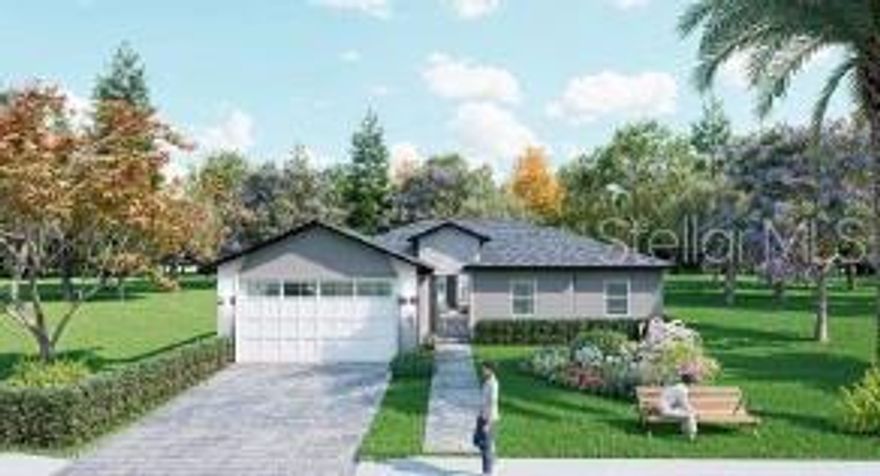 Under Construction. Under Construction. Under Construction. This stunning pre-construction home in Rotonda Sands only 25 minutes from the beach offers 1,664square feet of well-designed living space. Featuring 4 bedrooms, 2 bathrooms, and a 2-car garage, this one-story residence boasts an open floorplan perfect for modern living. The kitchen and bathrooms are adorned with beautiful quartz countertops, complemented by stainless steel appliances and ample cabinetry for all your storage needs. Tile flooring runs throughout the home, adding a sleek and durable touch. The masterbedroom includes a spacious walk-in closet, providing ample storage. The kitchen also features an island with a breakfast bar, ideal for casual dining. Located near beautiful beaches, restaurants, and shopping. Please note that the staged and render pictures are for illustration purposes only. House is under construction. Estimate completion date: 10/01/2025